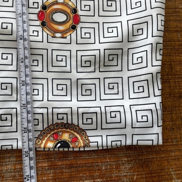 VINTAGE Labyrinth Brooch Pencil Skirt - Picture 11 of 12